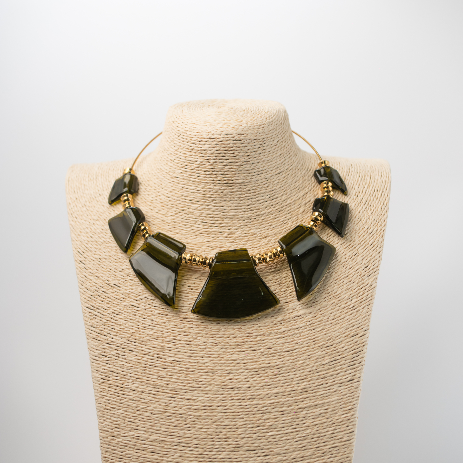 Leda wine-olive-green